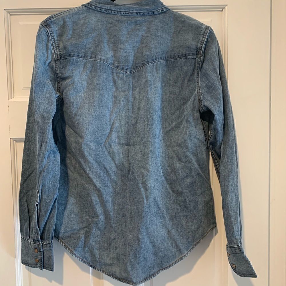 Calvin Klein Jean Long-sleeve Basic Top - Picture 6 of 7